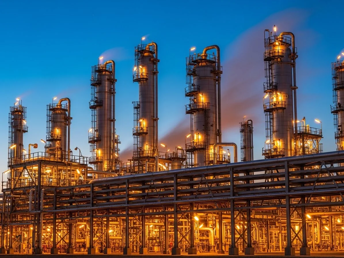 Protección contra incendios en planta petroquímica